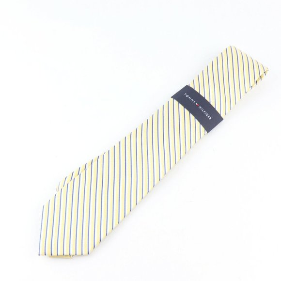 Tommy Hilfiger Other - Tommy Hilfiger, Yellow and Blue Striped Men's Neck Tie